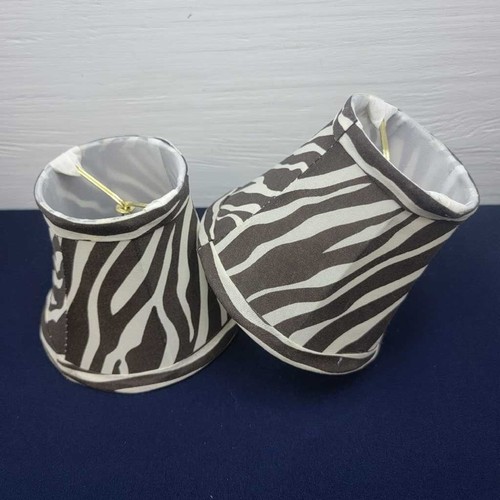 Zebra print clip on - 2,