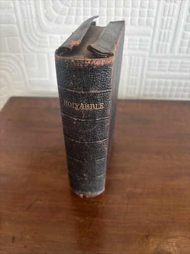 Antique leather bound king - antique,