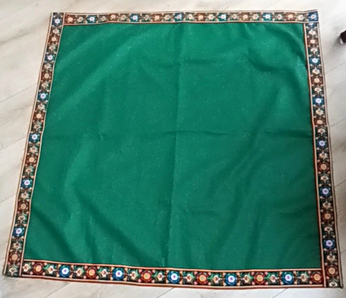Beautiful rare green felt