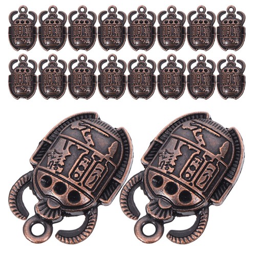 35pcs egyptian scarab charms - 35pcs,