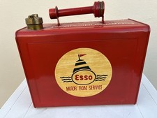 Vintage Esso Motor Boat Service Petrol Can