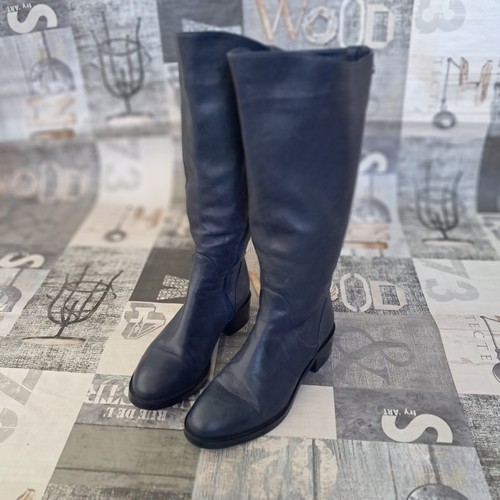 Duoboots blue leather boots - blue,