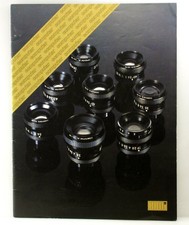 Computar Enlarger Lens lenses Sale Brochure printed  A4 sized 22pp - UK seller
