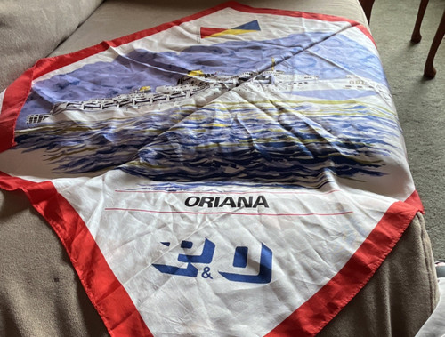 Oriana cruise ship scarf - oriana,
