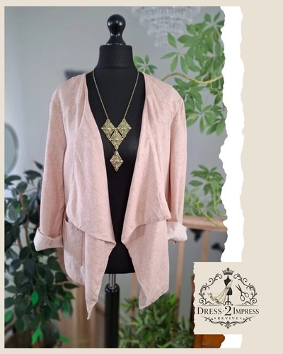 Ladies linen blazer size - blazer, 18