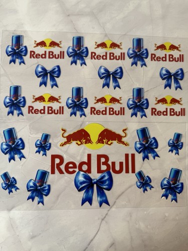 Blue bows red - blue,