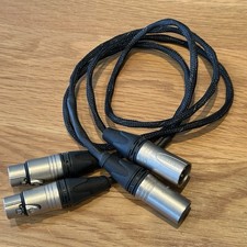 Connex Audio XLR Stereo Hi-Fi Interconnect Cable 0.75m Pair