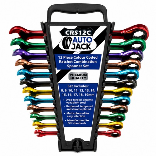 12pc ratchet spanner set - ratchet,