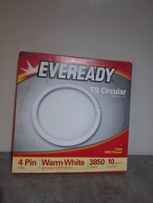 New Eveready T9 Circular Energy Lamp 4 Pin Warm White