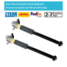 2x Rear Shock Absorbers Struts