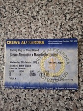 Match ticket carling cup - match,