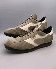 Mens Norman WALSH V Ripple Grey/Blue Trainers Handmade Gift Shoes UK SIZE 7