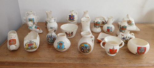 Collection crested china - collection,