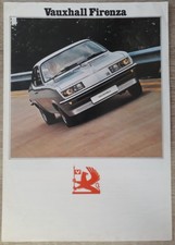 Vauxhall Firenza 2300 Brochure 1973  - Droopsnoot