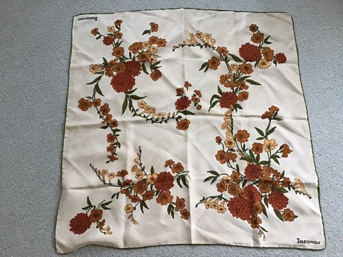 Vintage jacqmar scarf - vintage,
