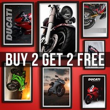 Fast Motorbike Posters