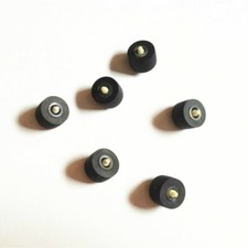 1mmx10mmx6mm Tape Recorder Pinch Roller Tape Storage Wheel Pulley 10Pcs