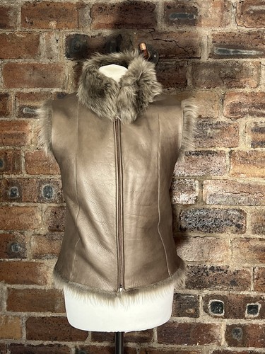 Karina tauple sheepskin - sheepskin, gilet