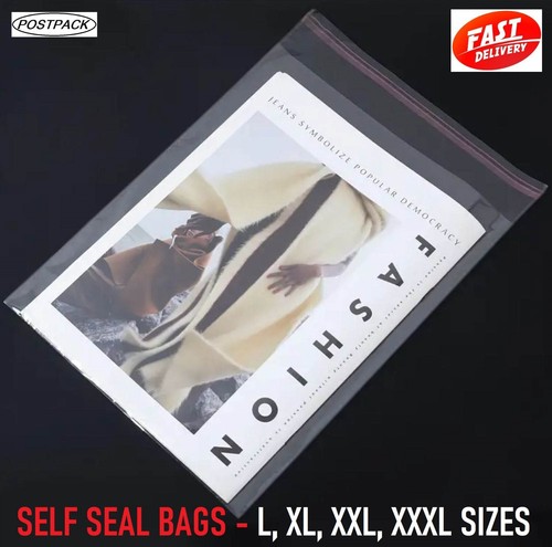 Cellophane bags large self - cellophane,
