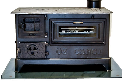 Wood stove cooker - wood, oven