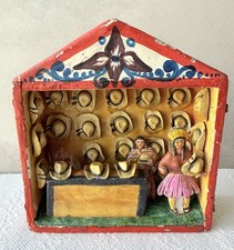 Vintage Peruvian Retablo Hat