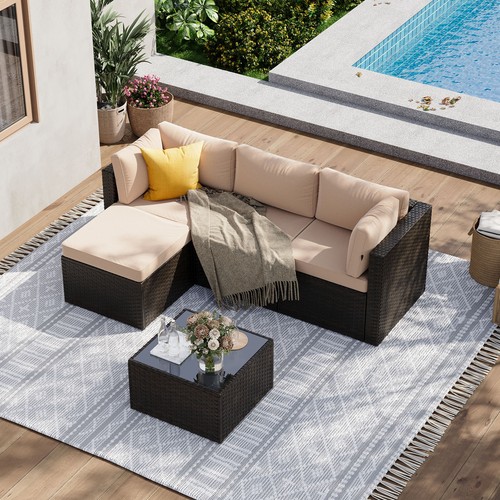 Aoxun rattan garden furniture - garden,