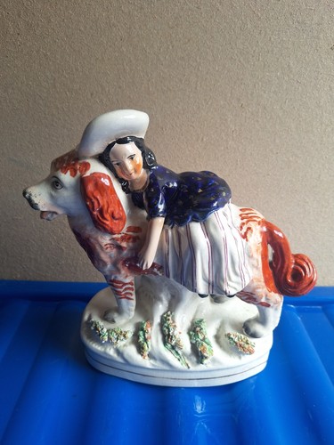 Rare antique staffordshire - rare,