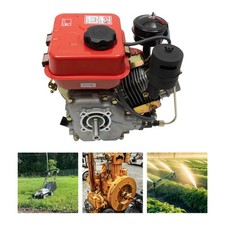 4-Stroke 6 HP Engine Single