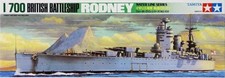 TAMIYA 77502 HMS Rodney Battle