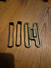 37 Pattern Belt Buckles and Belt Loops Ww2 British Army