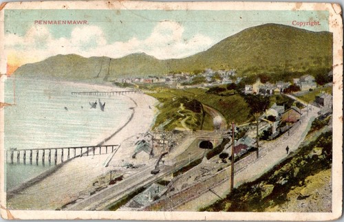 Penmaenmawr wales coastal - penmaenmawr, uk