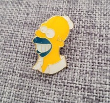 HOMER SIMPSON THE SIMPSONS ENAMEL PIN BADGE