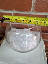 6" (15Cm) Clear Glass Fish Bowl Bubble Ball Table Wedding Display Vase x8
