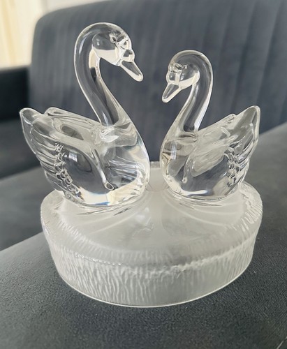 Vintage royal crystal swans - vintage,