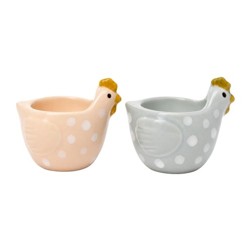Dotty hen egg cups - hen,