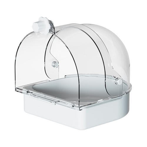 Spacious bird bath cage - spacious,