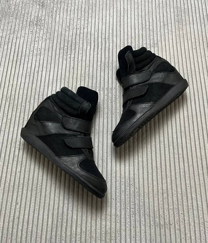 Wedge sneakers black isabel - black,