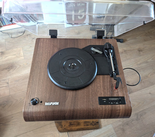 Retro bluetooth turntable - bluetooth,