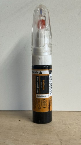 Halfords satin black paint - halfords,