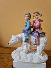 LEONARDO Crisalis Collection Christine Haworth Figurine POLAR JOURNEY