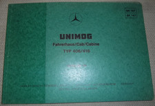 Unimog cab typ 406 416 - 416, parts