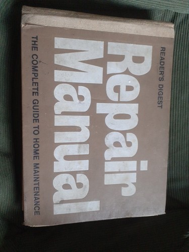 Readers digest repair - readers,