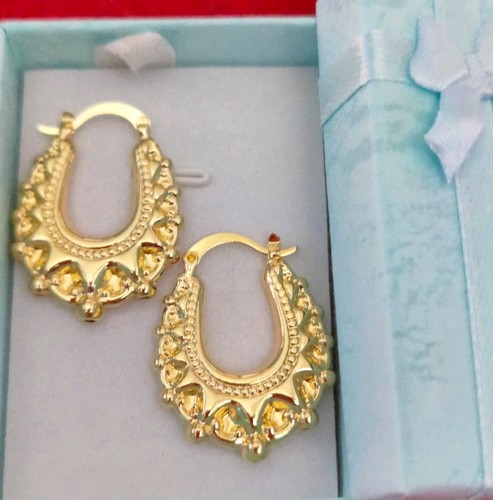 Gold long gypsy creole - long,