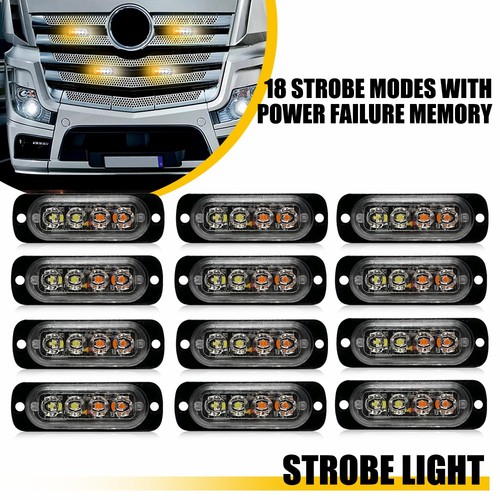 4led amber recovery - amber,