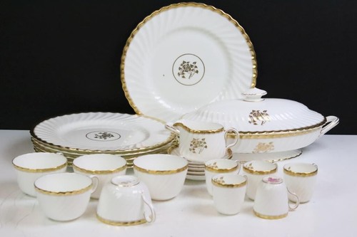 Minton gold rose tableware - minton,
