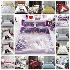 CHRISTMAS DUVET COVER SET XMAS