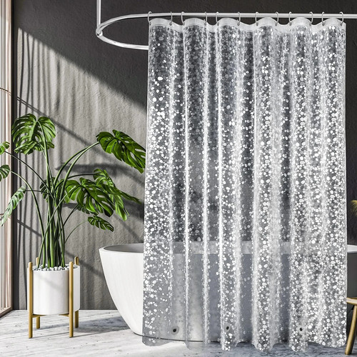 Clear shower curtain 72 - 48,