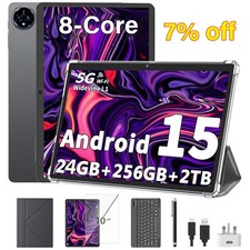 2025 Android 15 Tablet 256GB