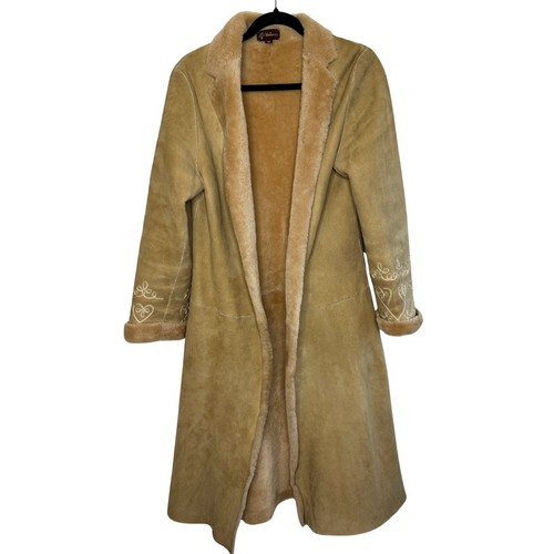 Vintage 70s mulberry sheepskin - mulberry,