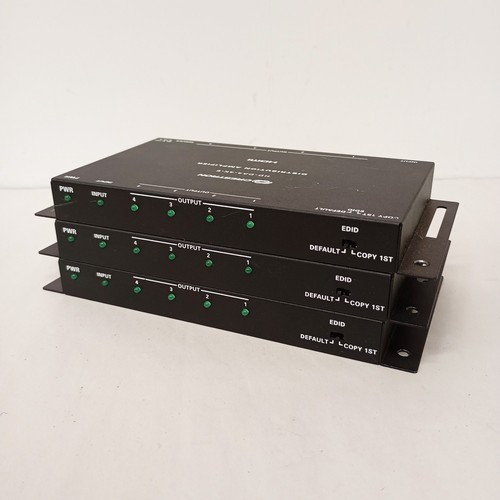 Lot crestron da4 4k e - 3, hd-da4-4k-e